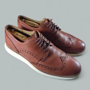 Cole Haan Original Grand OS Wingtip Oxford Shoes Mens Size 10 M Woodbury C26471